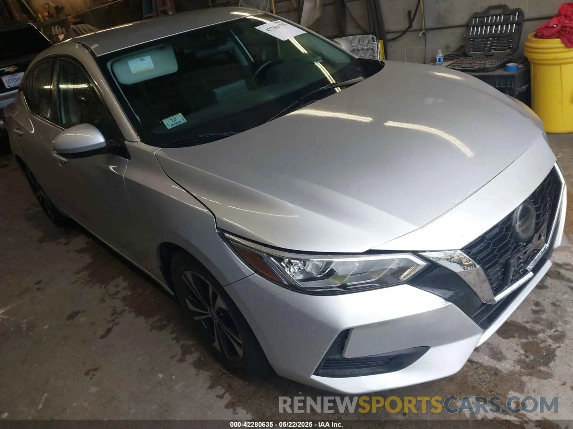 1 Photograph of a damaged car 3N1AB8CV6MY293213 NISSAN SENTRA 2021