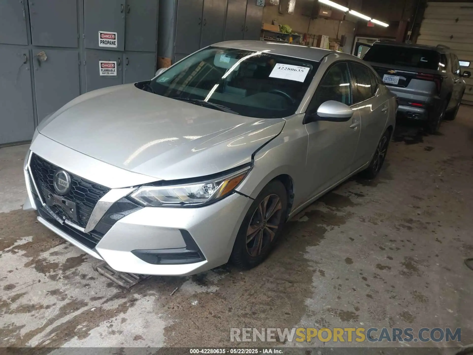 2 Photograph of a damaged car 3N1AB8CV6MY293213 NISSAN SENTRA 2021