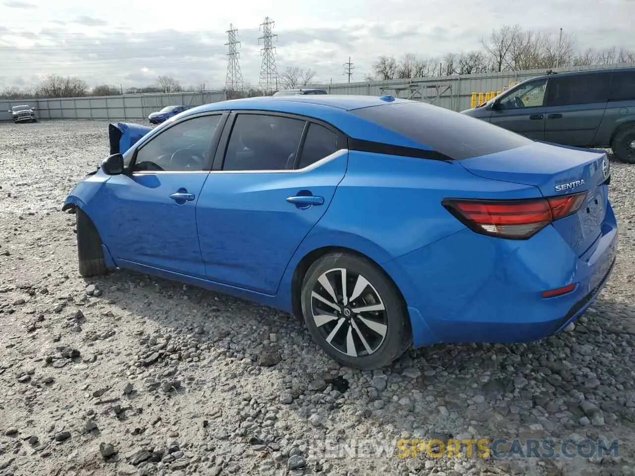 2 Photograph of a damaged car 3N1AB8CV6MY296337 NISSAN SENTRA 2021