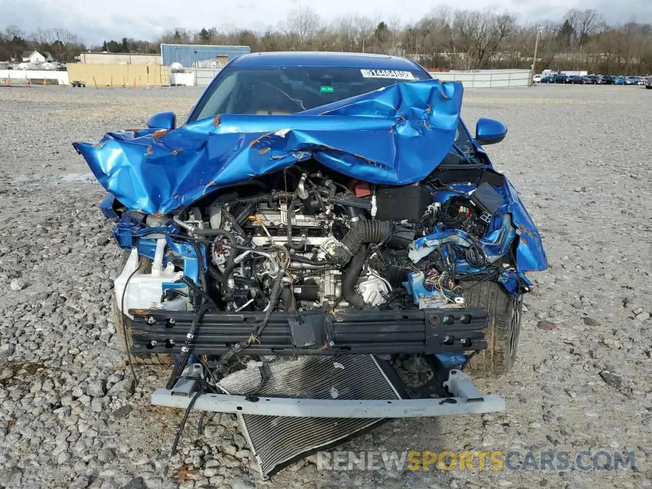 5 Photograph of a damaged car 3N1AB8CV6MY296337 NISSAN SENTRA 2021