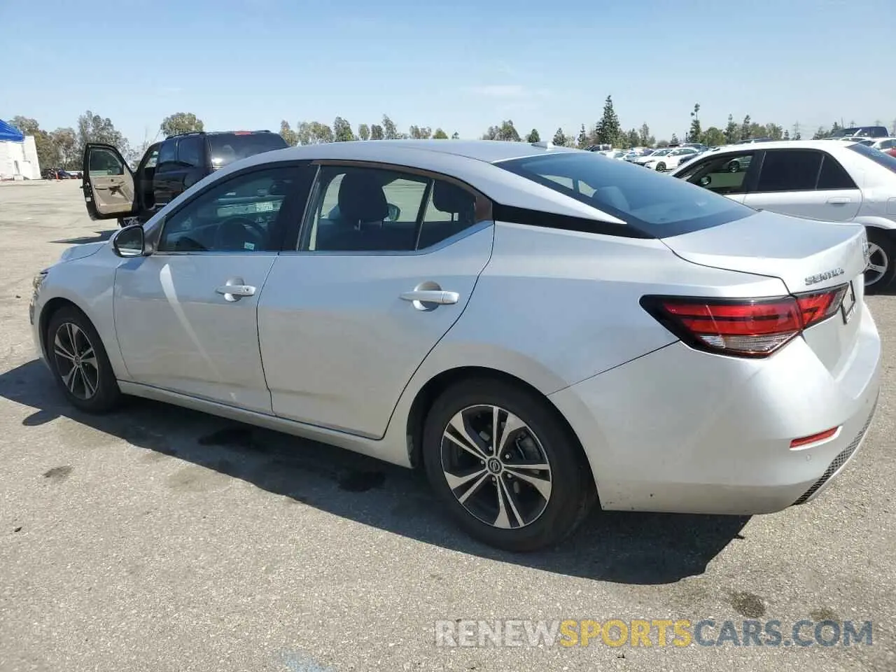 2 Photograph of a damaged car 3N1AB8CV6MY299075 NISSAN SENTRA 2021