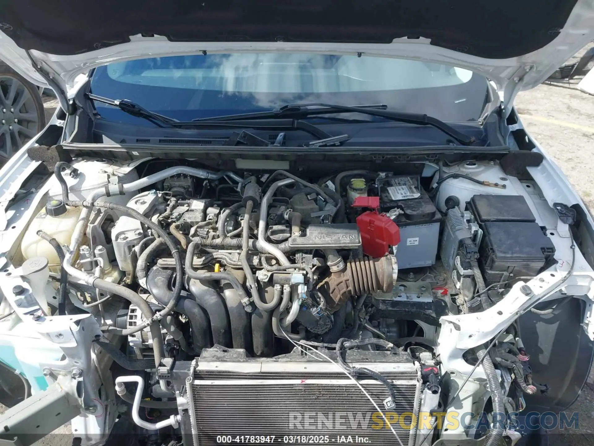 10 Photograph of a damaged car 3N1AB8CV6MY301455 NISSAN SENTRA 2021