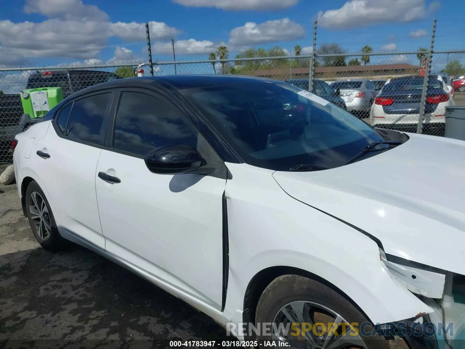14 Photograph of a damaged car 3N1AB8CV6MY301455 NISSAN SENTRA 2021