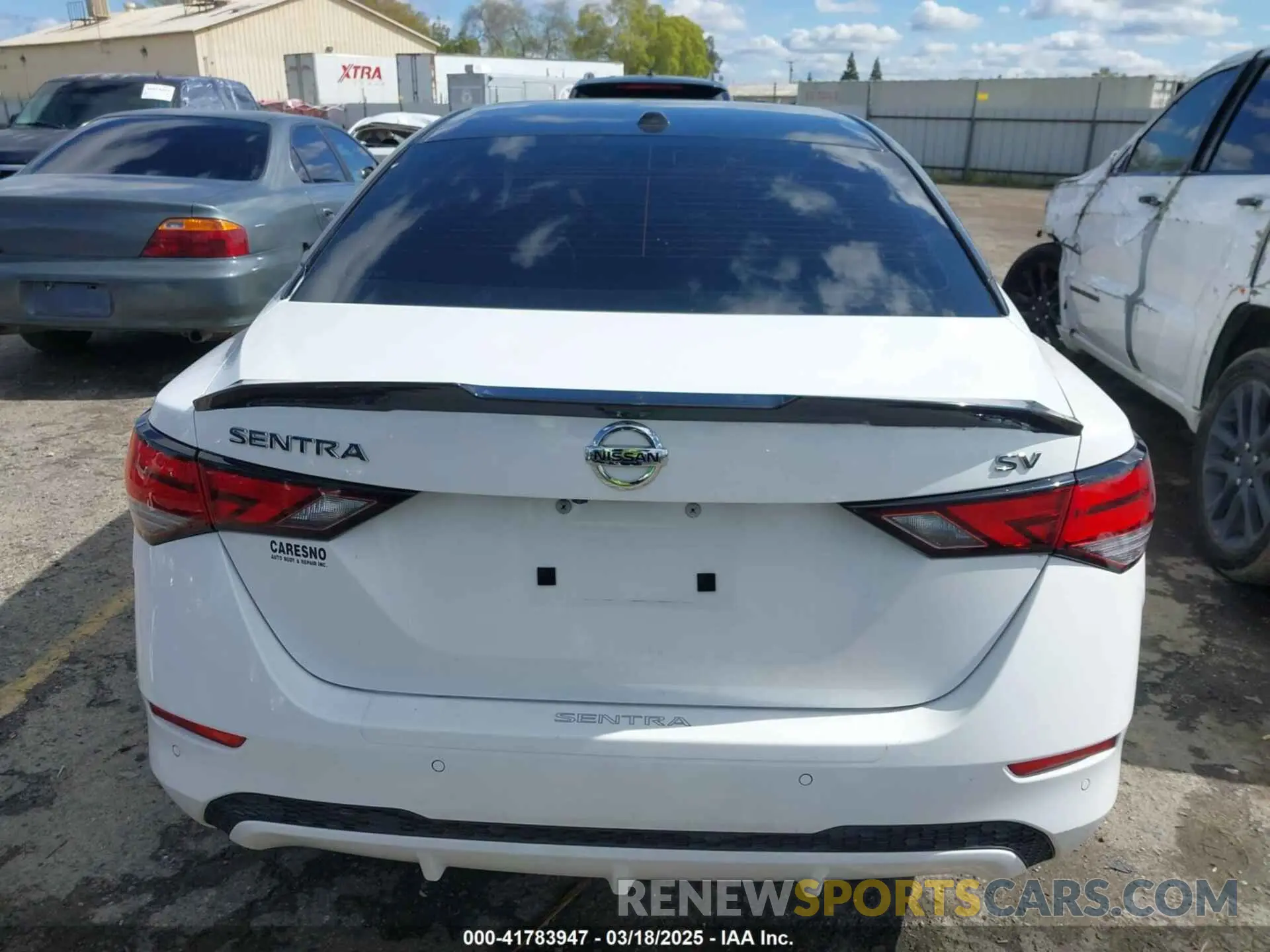 17 Photograph of a damaged car 3N1AB8CV6MY301455 NISSAN SENTRA 2021