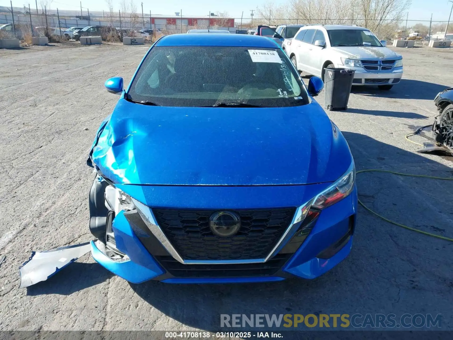 11 Photograph of a damaged car 3N1AB8CV6MY304209 NISSAN SENTRA 2021