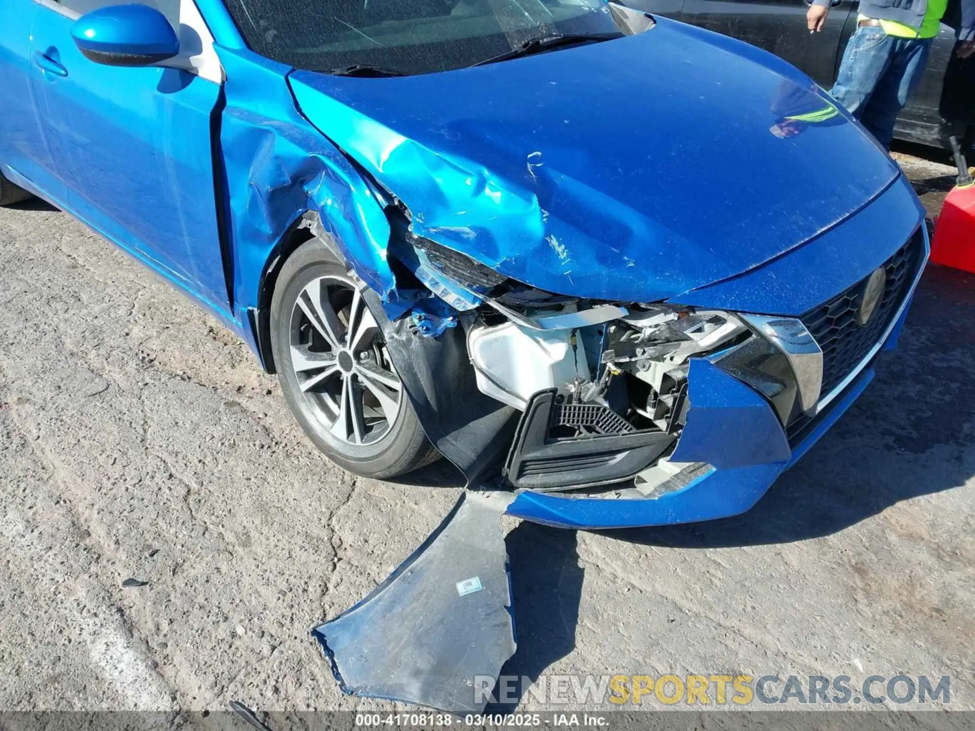 6 Photograph of a damaged car 3N1AB8CV6MY304209 NISSAN SENTRA 2021