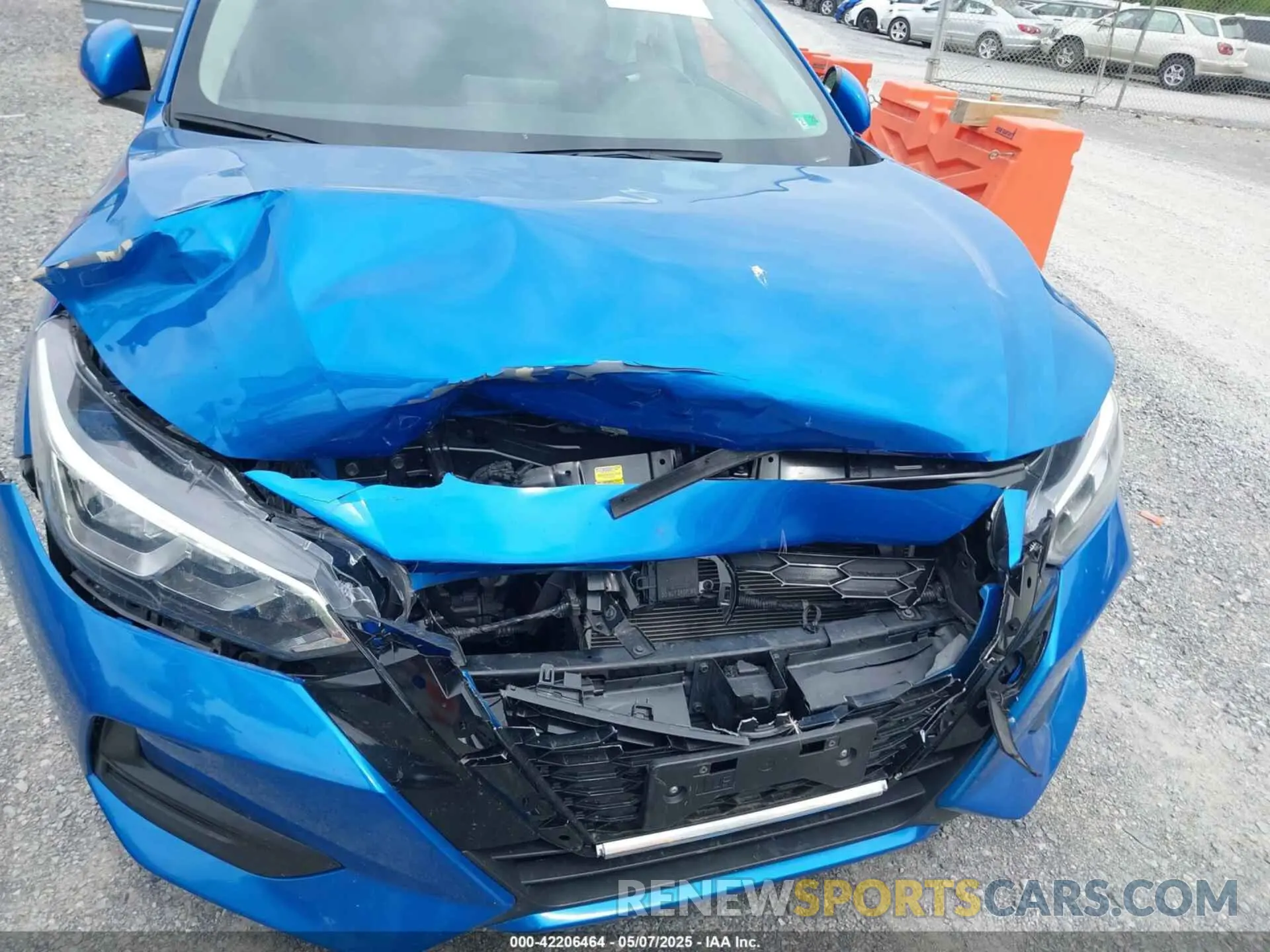 12 Photograph of a damaged car 3N1AB8CV6MY306364 NISSAN SENTRA 2021