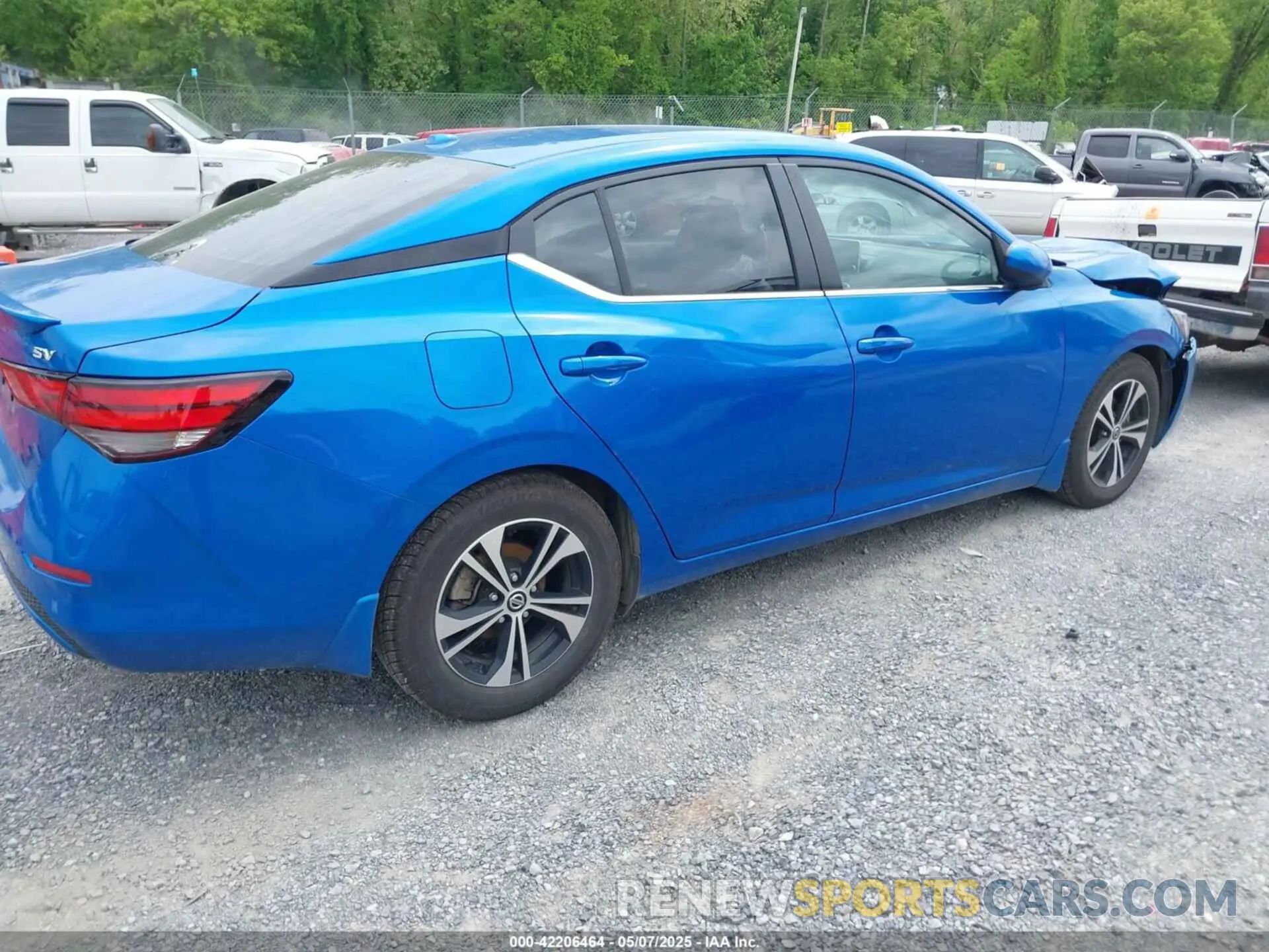 4 Photograph of a damaged car 3N1AB8CV6MY306364 NISSAN SENTRA 2021