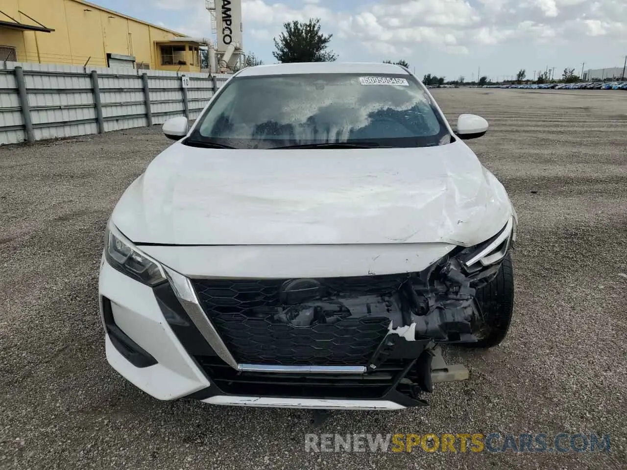 5 Photograph of a damaged car 3N1AB8CV6MY307143 NISSAN SENTRA 2021