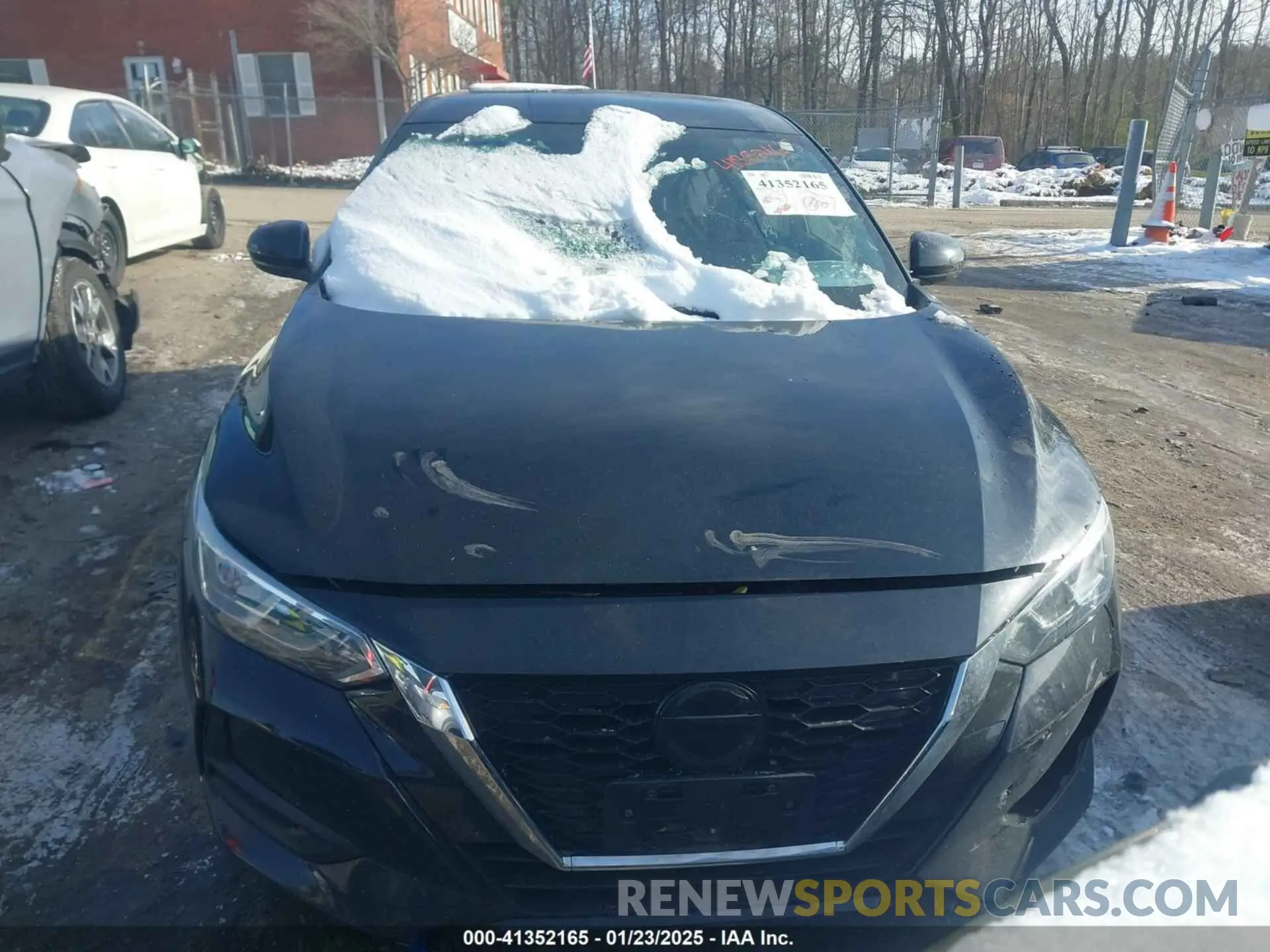 12 Photograph of a damaged car 3N1AB8CV6MY307899 NISSAN SENTRA 2021