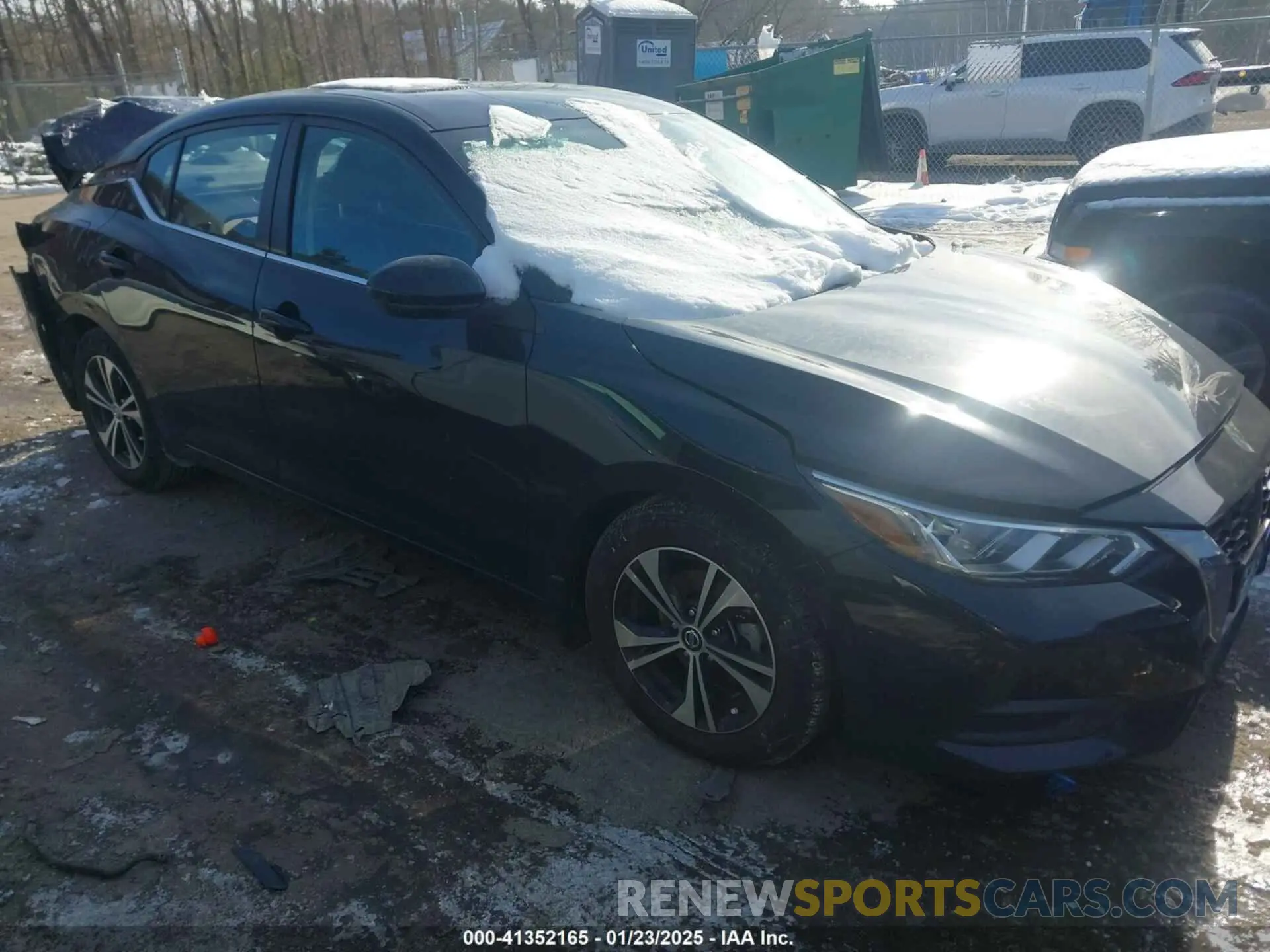 13 Photograph of a damaged car 3N1AB8CV6MY307899 NISSAN SENTRA 2021
