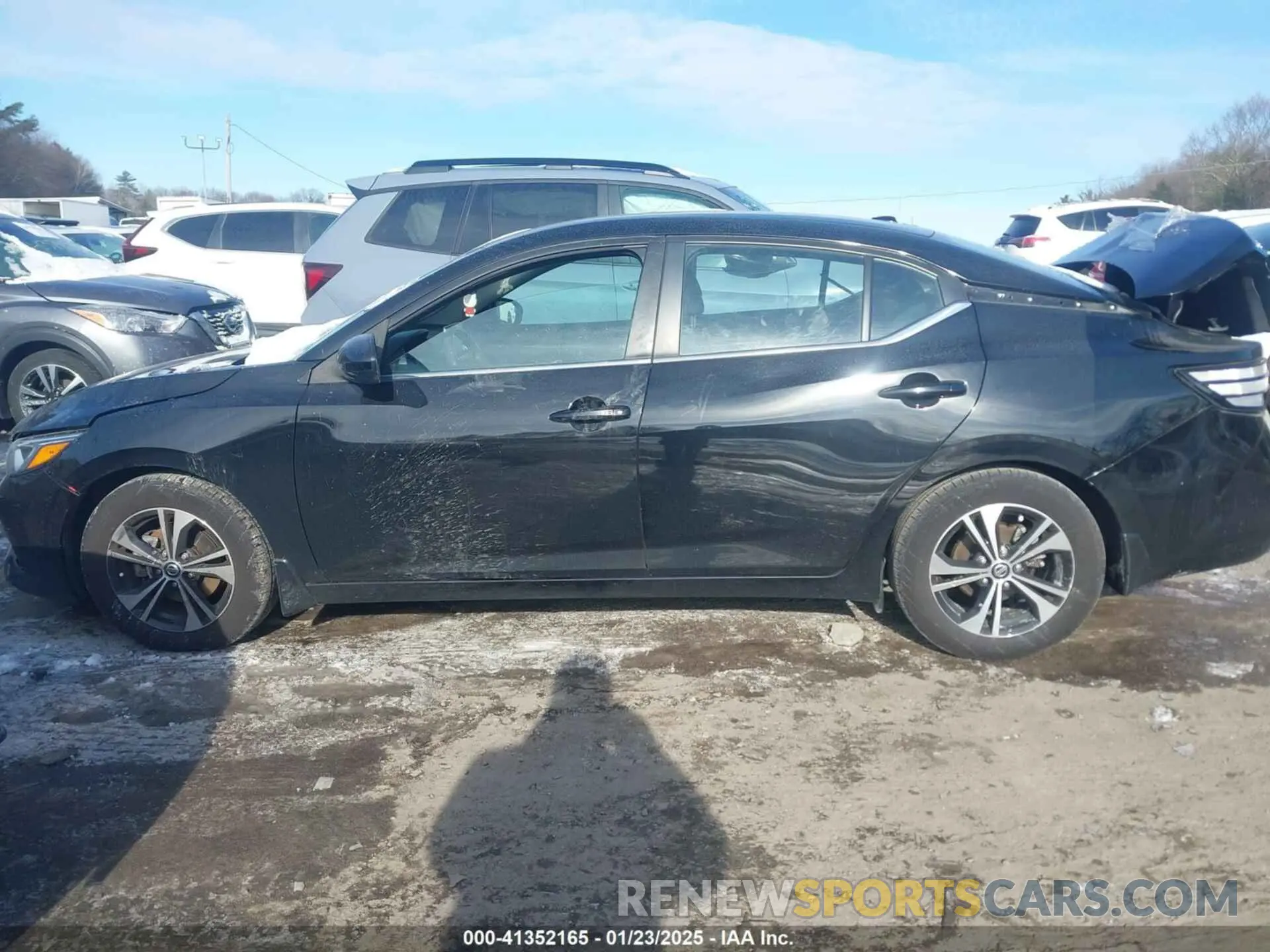 14 Photograph of a damaged car 3N1AB8CV6MY307899 NISSAN SENTRA 2021