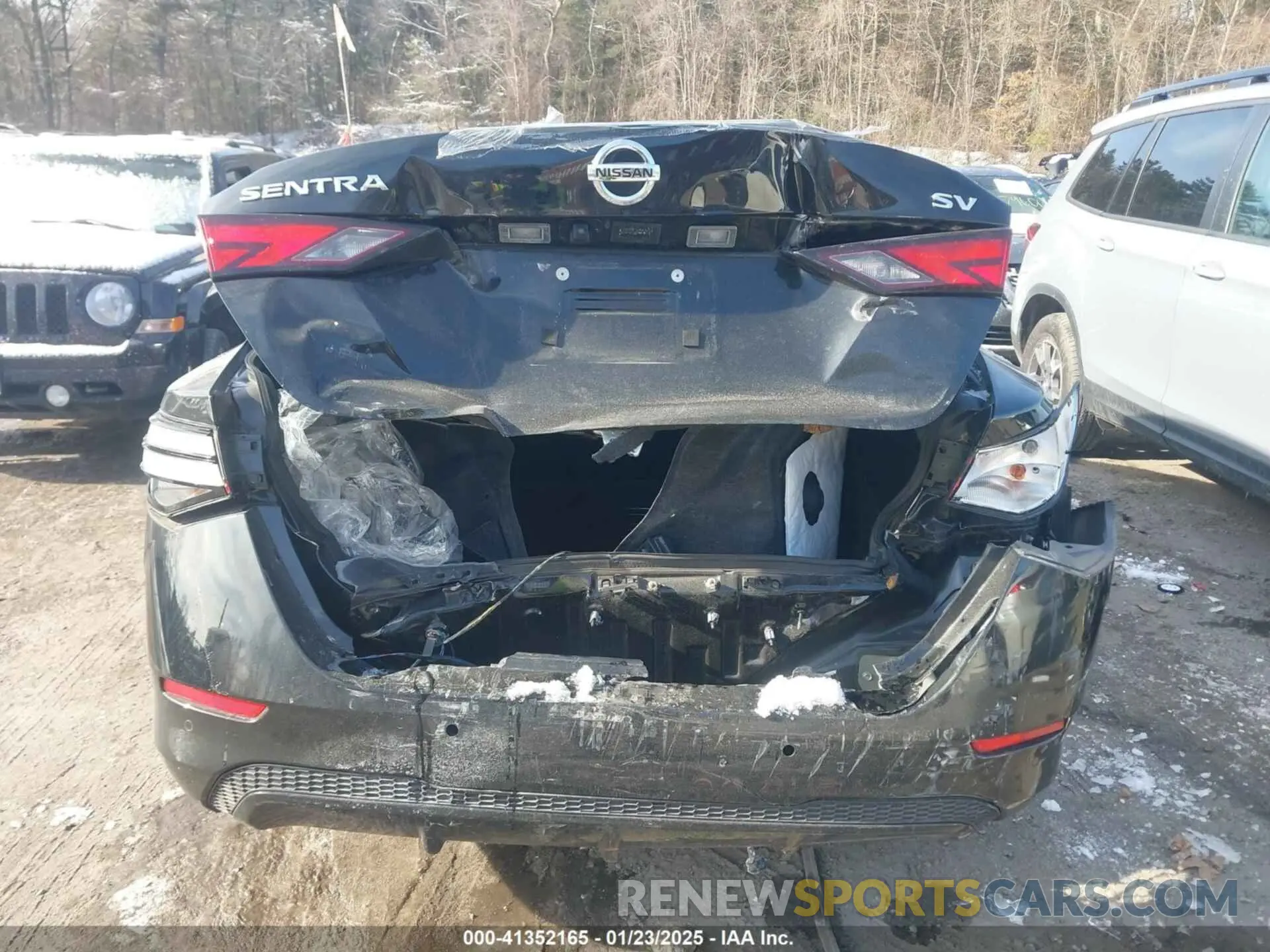 16 Photograph of a damaged car 3N1AB8CV6MY307899 NISSAN SENTRA 2021