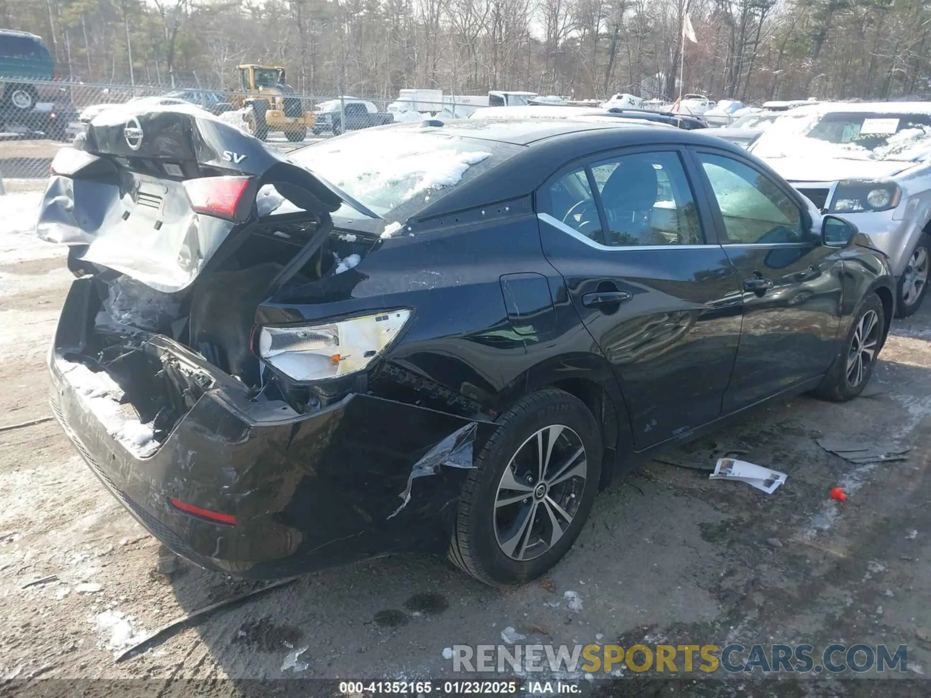 4 Photograph of a damaged car 3N1AB8CV6MY307899 NISSAN SENTRA 2021