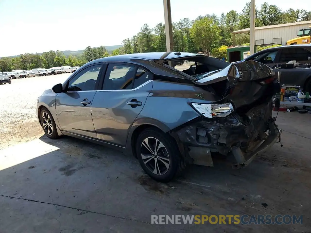 2 Photograph of a damaged car 3N1AB8CV6MY310639 NISSAN SENTRA 2021