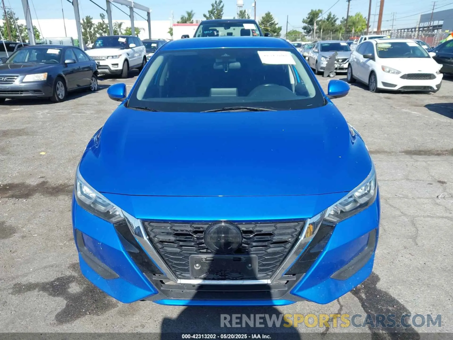 12 Photograph of a damaged car 3N1AB8CV6MY313038 NISSAN SENTRA 2021
