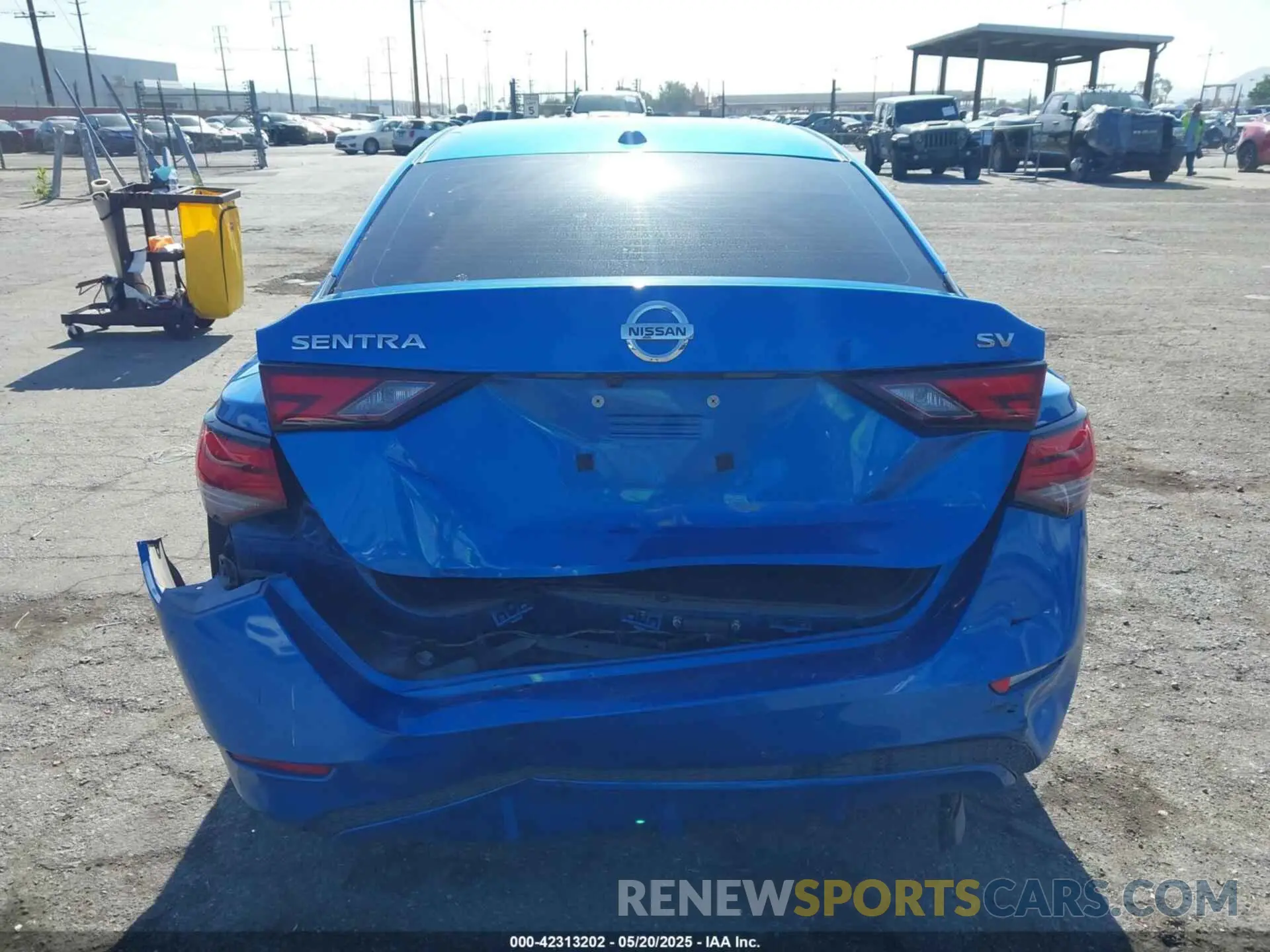 16 Photograph of a damaged car 3N1AB8CV6MY313038 NISSAN SENTRA 2021