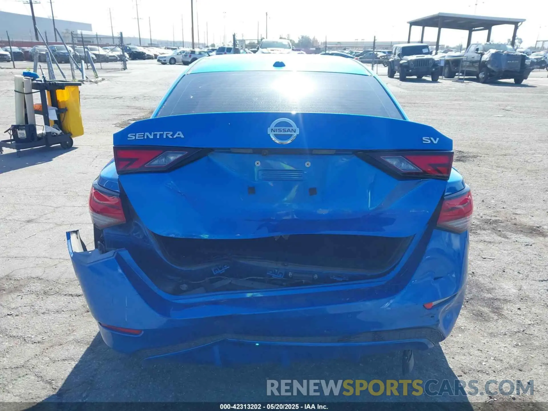 6 Photograph of a damaged car 3N1AB8CV6MY313038 NISSAN SENTRA 2021