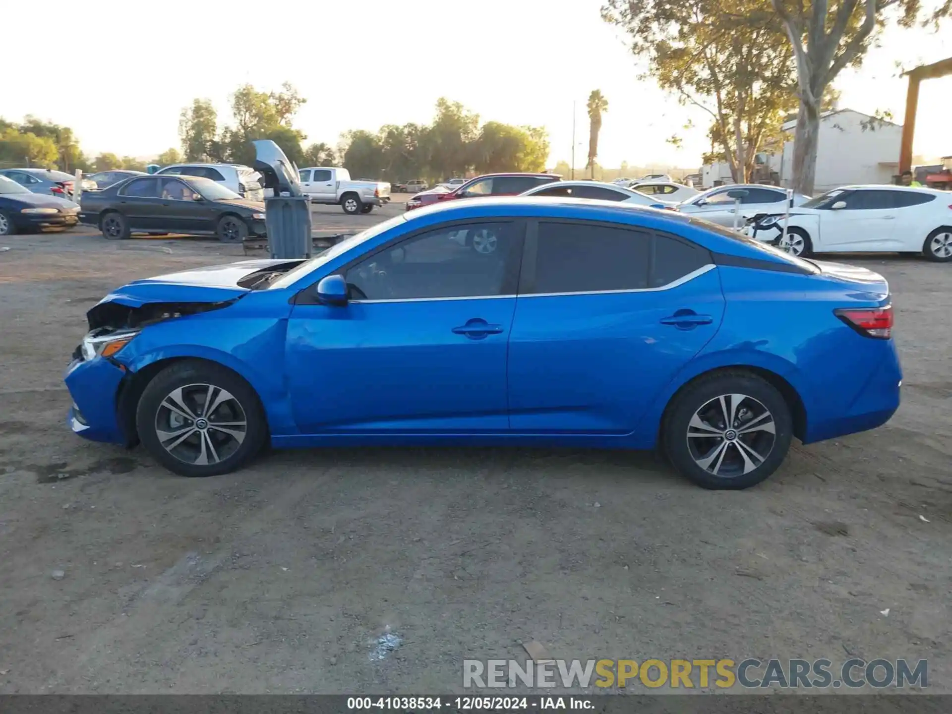 14 Photograph of a damaged car 3N1AB8CV6MY314741 NISSAN SENTRA 2021