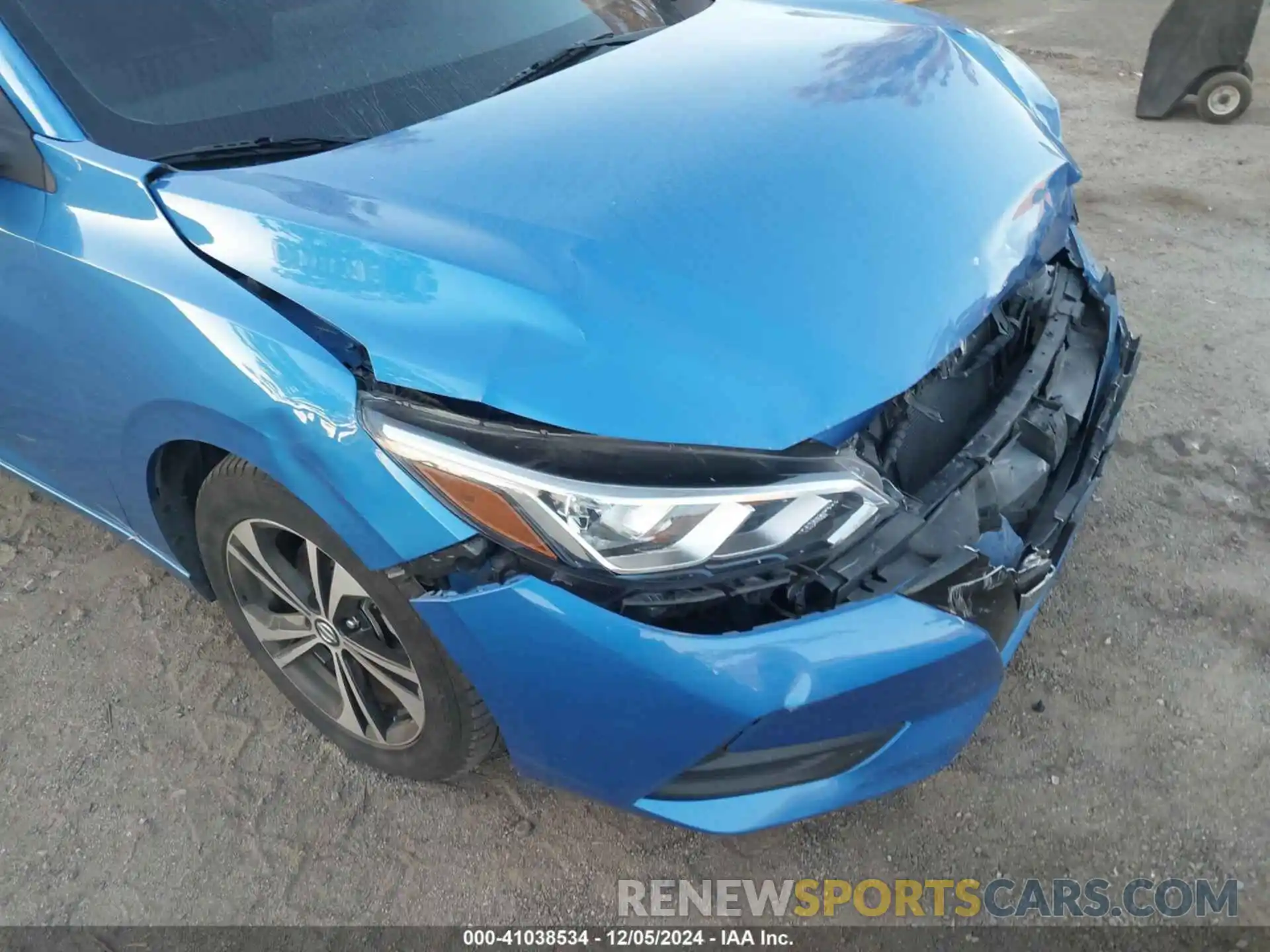 18 Photograph of a damaged car 3N1AB8CV6MY314741 NISSAN SENTRA 2021