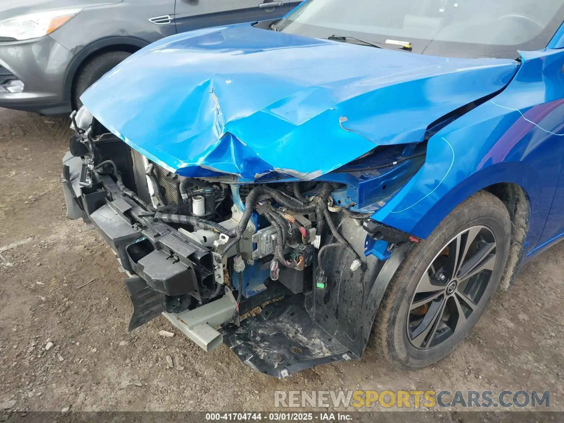 6 Photograph of a damaged car 3N1AB8CV6MY317039 NISSAN SENTRA 2021