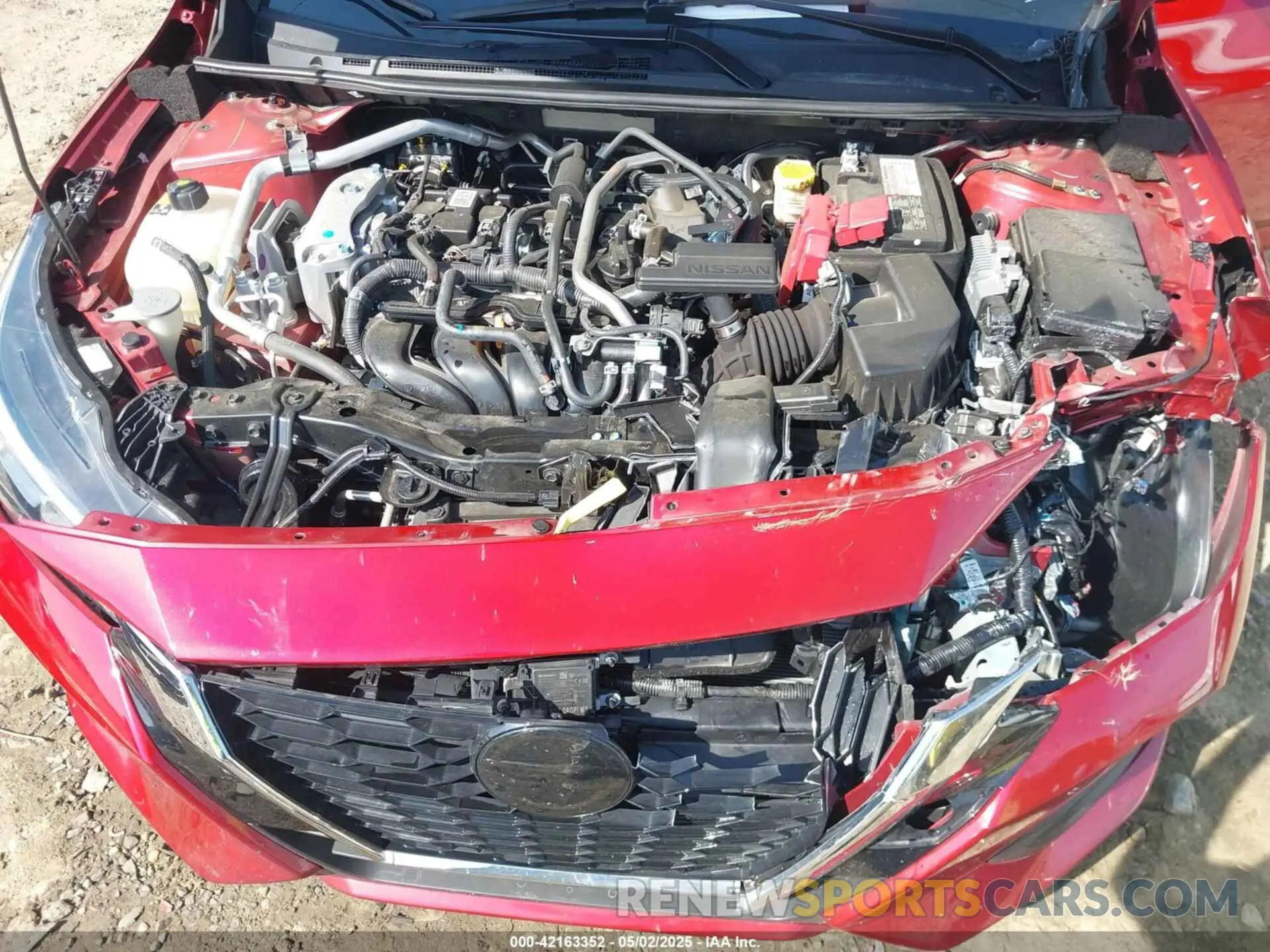 10 Photograph of a damaged car 3N1AB8CV6MY319762 NISSAN SENTRA 2021