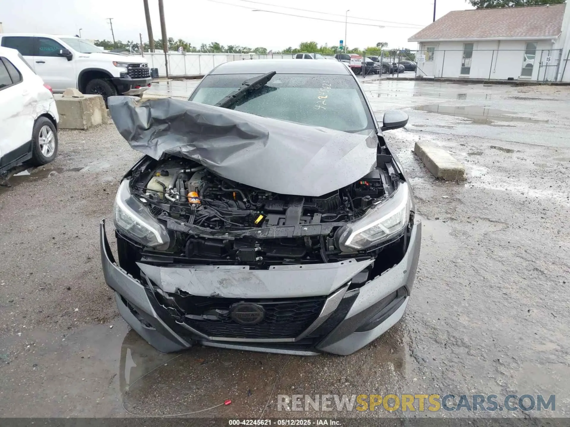 12 Photograph of a damaged car 3N1AB8CV7MY209755 NISSAN SENTRA 2021