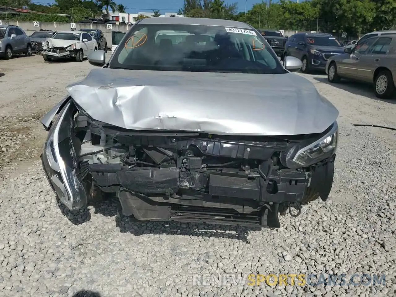 5 Photograph of a damaged car 3N1AB8CV7MY219329 NISSAN SENTRA 2021