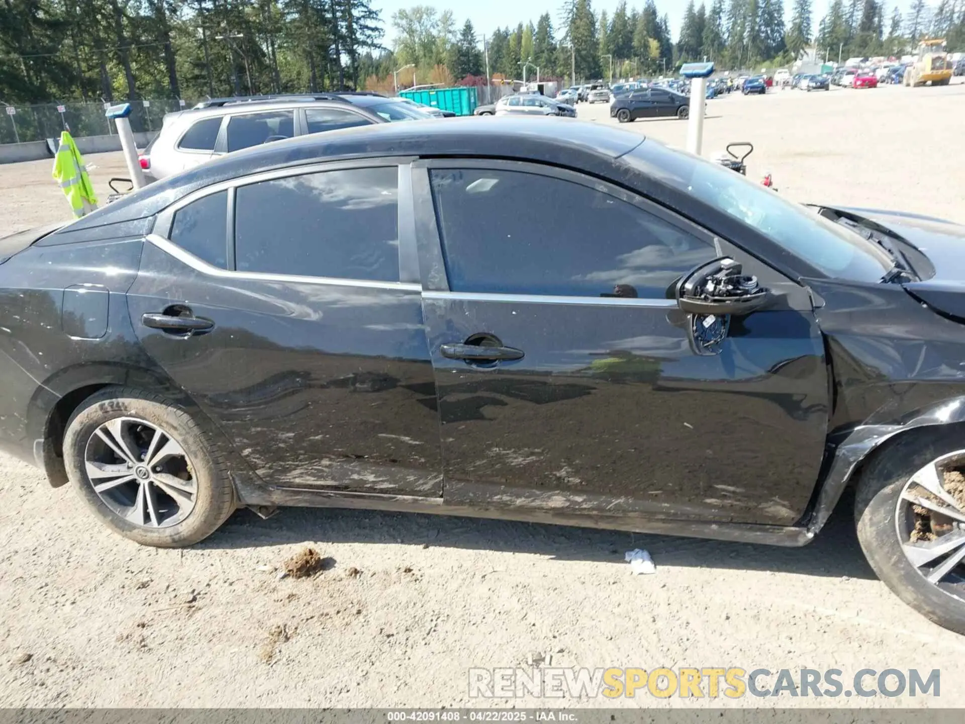 14 Photograph of a damaged car 3N1AB8CV7MY223011 NISSAN SENTRA 2021