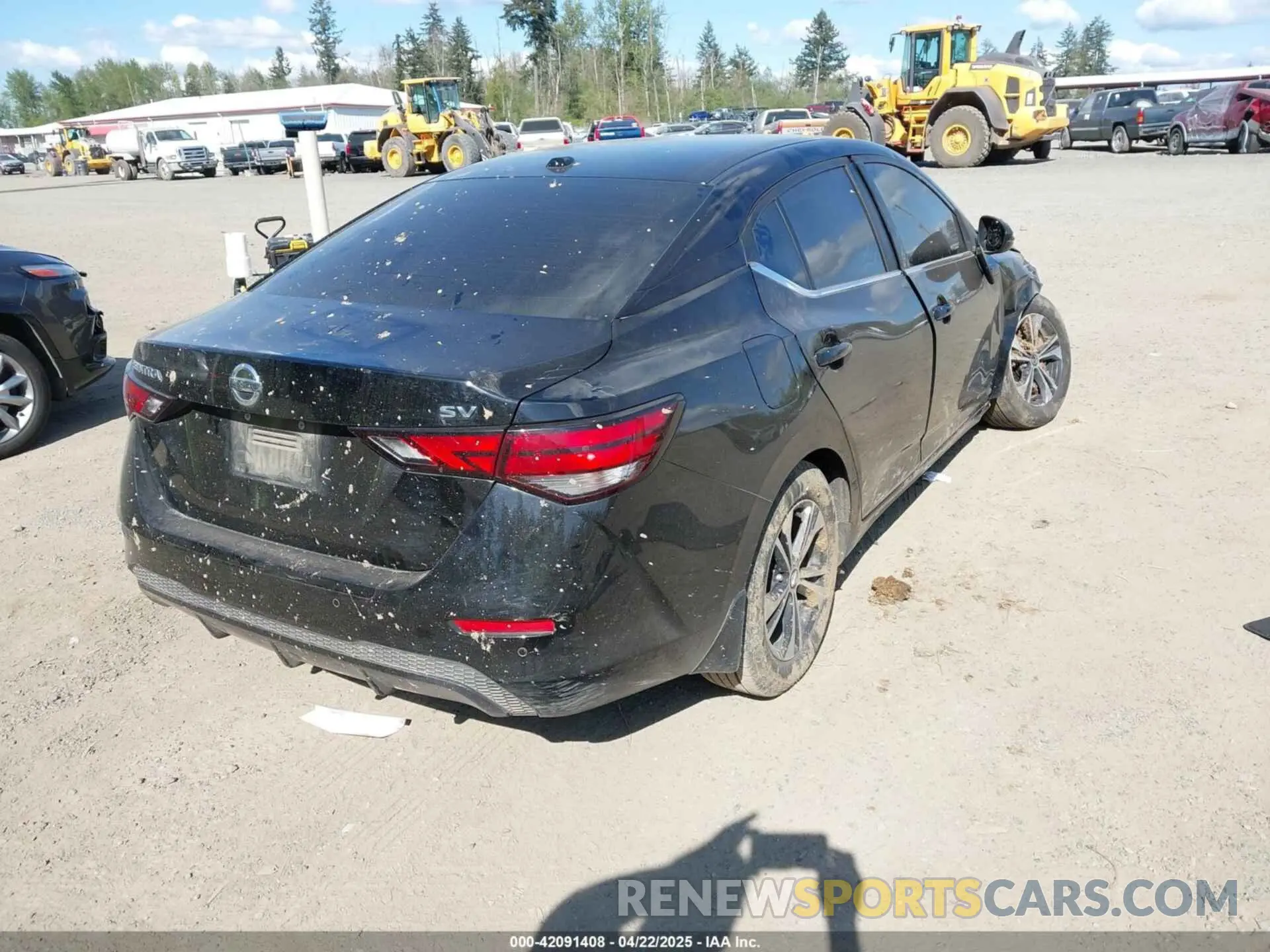 4 Photograph of a damaged car 3N1AB8CV7MY223011 NISSAN SENTRA 2021