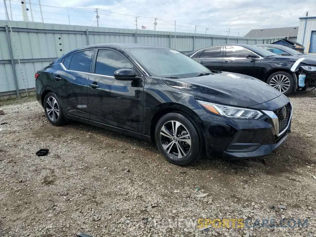 4 Photograph of a damaged car 3N1AB8CV7MY225096 NISSAN SENTRA 2021