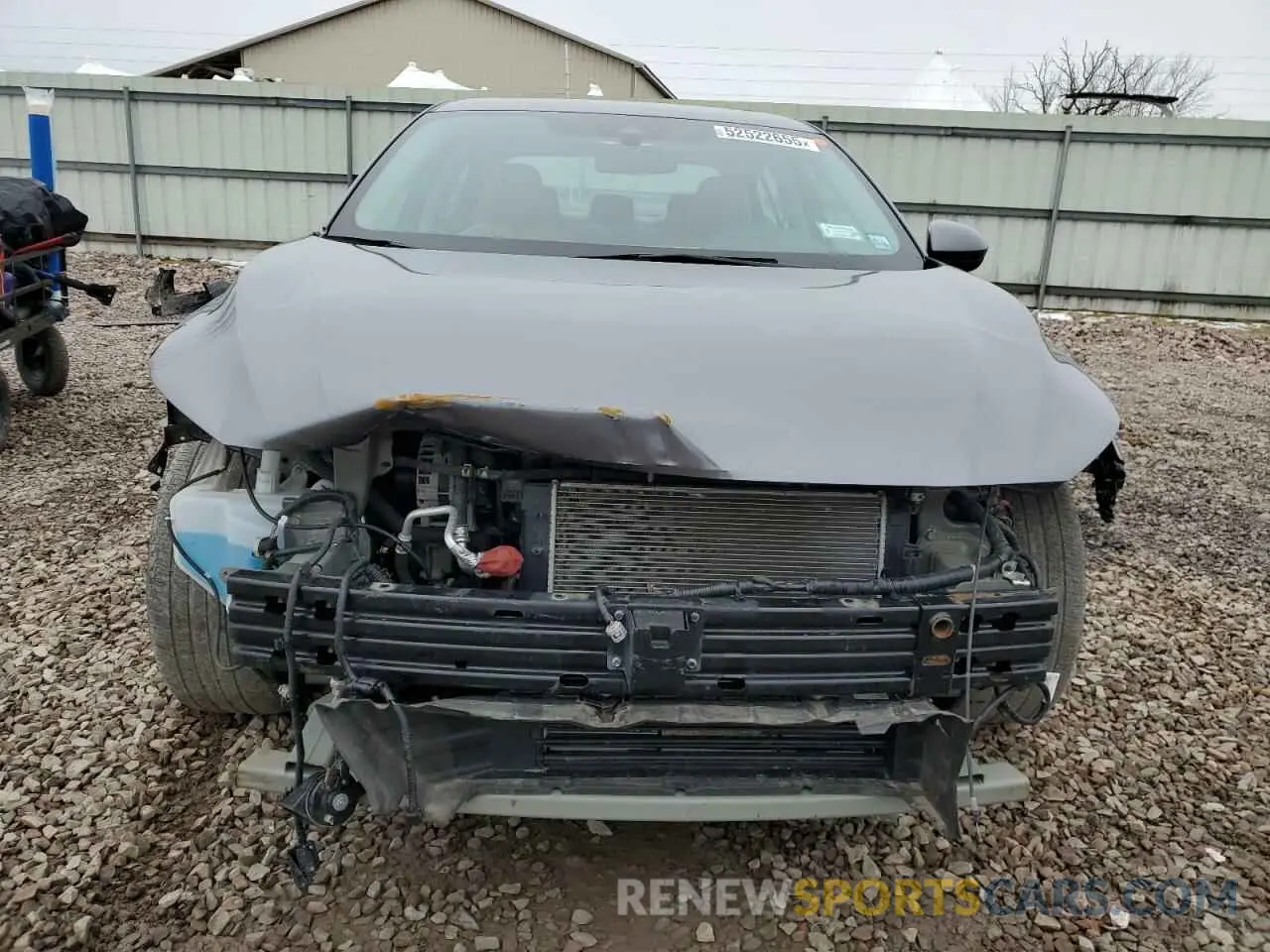 5 Photograph of a damaged car 3N1AB8CV7MY242741 NISSAN SENTRA 2021
