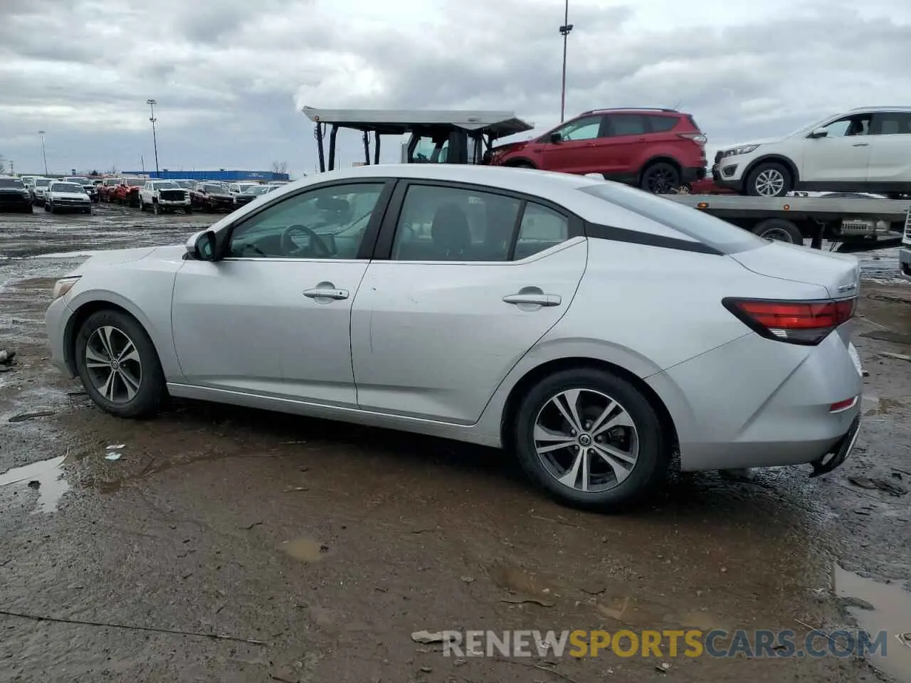 2 Photograph of a damaged car 3N1AB8CV7MY251732 NISSAN SENTRA 2021