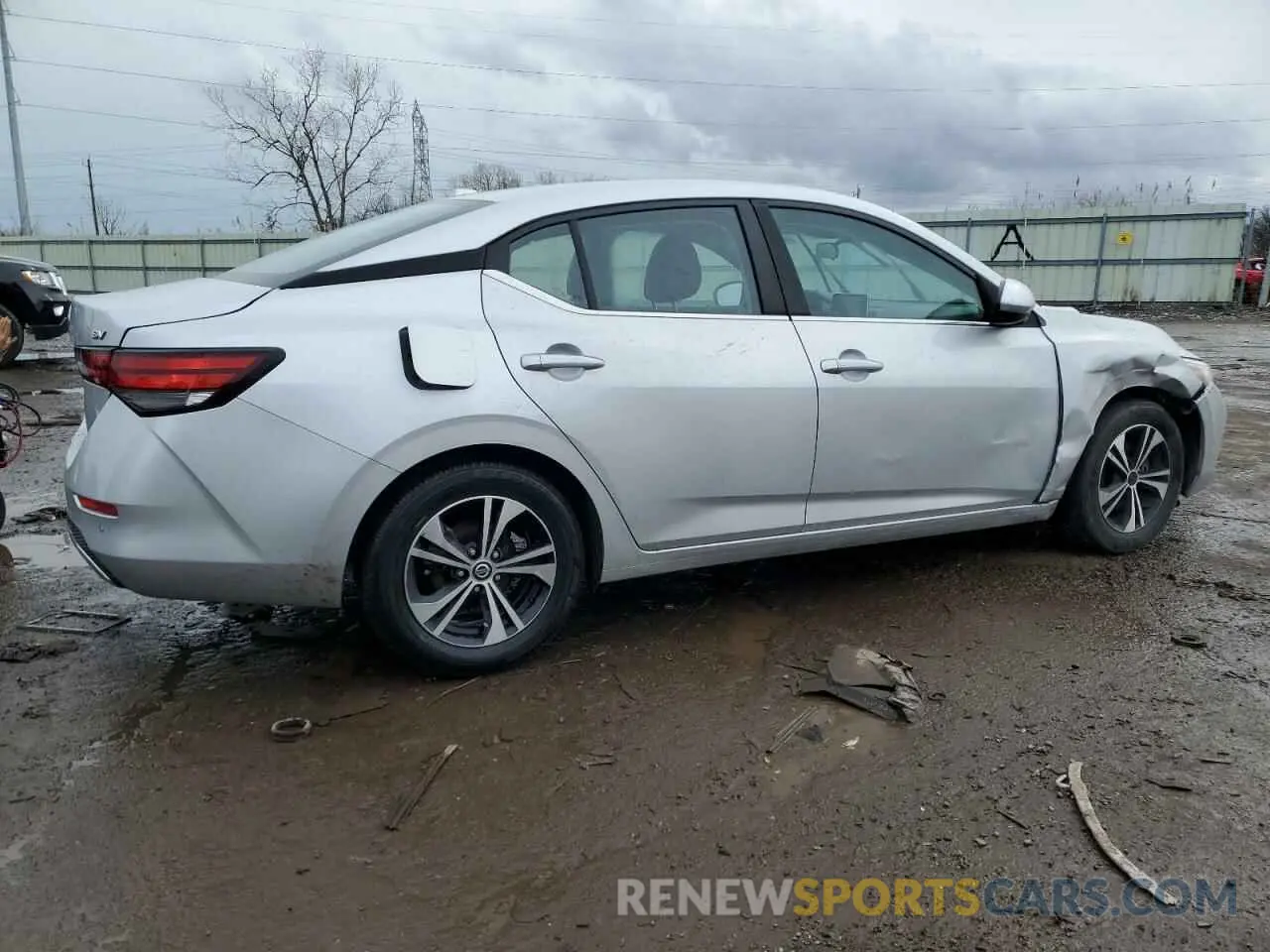 3 Photograph of a damaged car 3N1AB8CV7MY251732 NISSAN SENTRA 2021