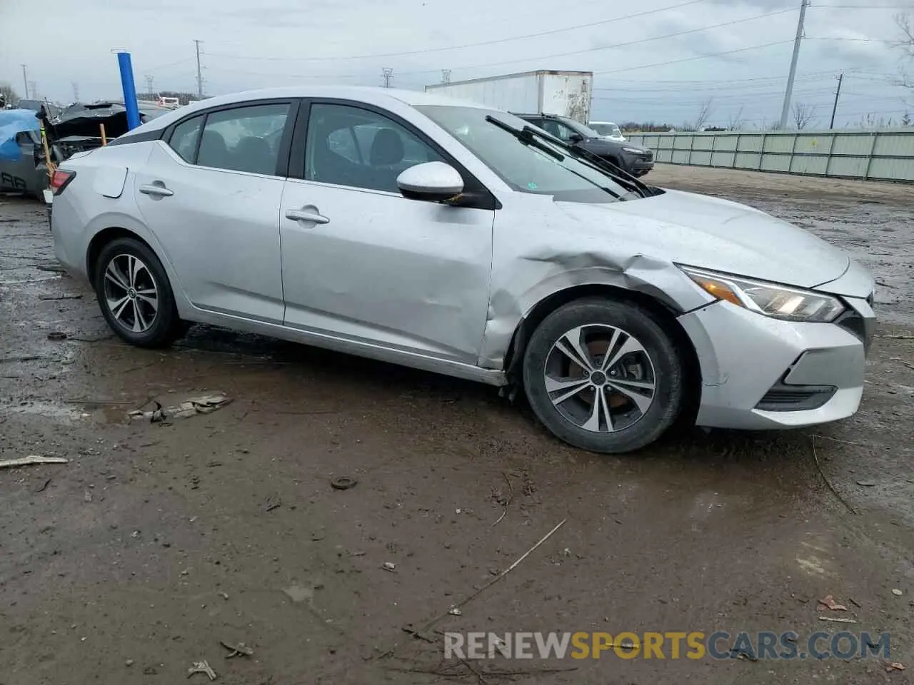 4 Photograph of a damaged car 3N1AB8CV7MY251732 NISSAN SENTRA 2021