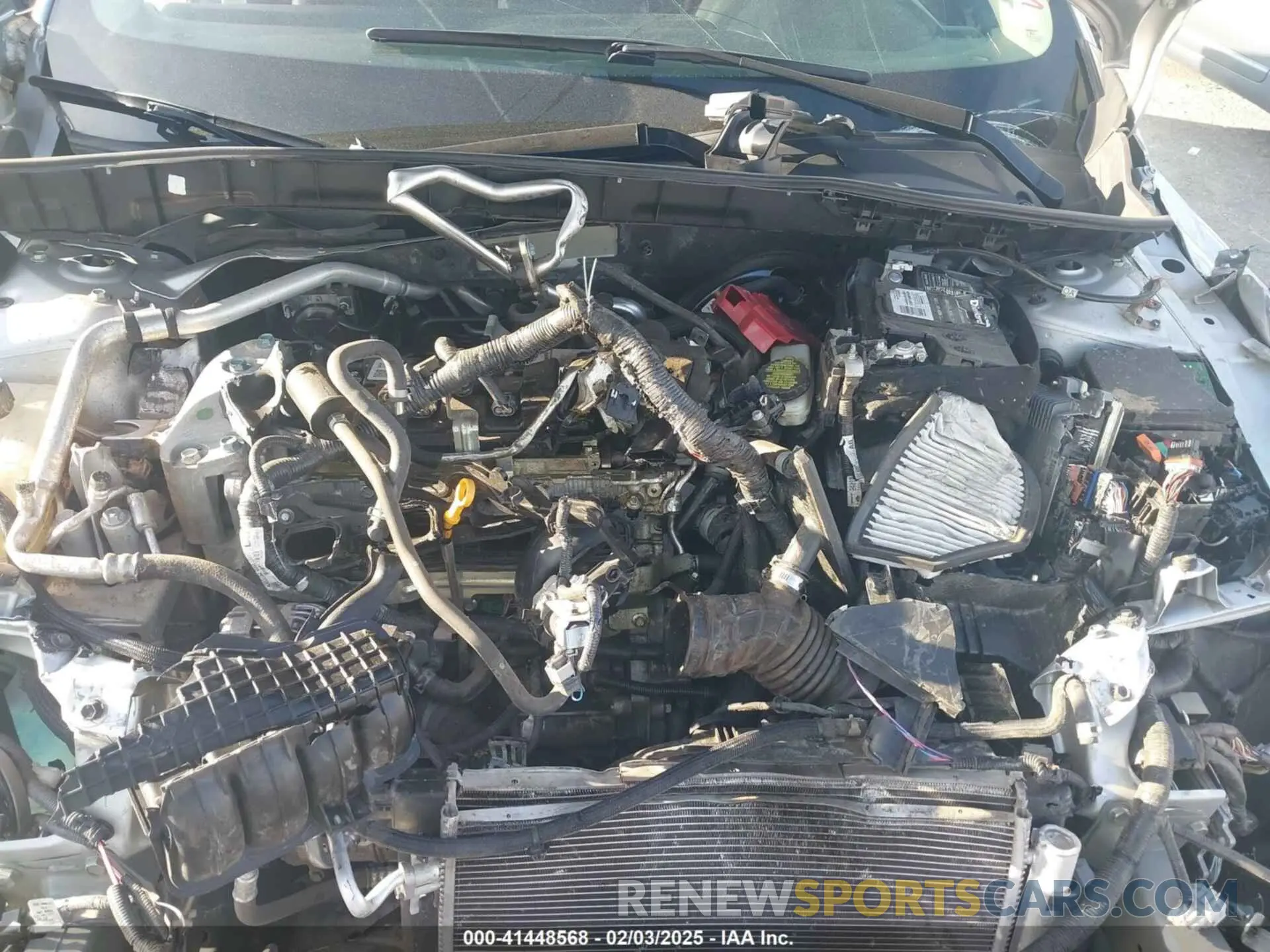 10 Photograph of a damaged car 3N1AB8CV7MY255683 NISSAN SENTRA 2021