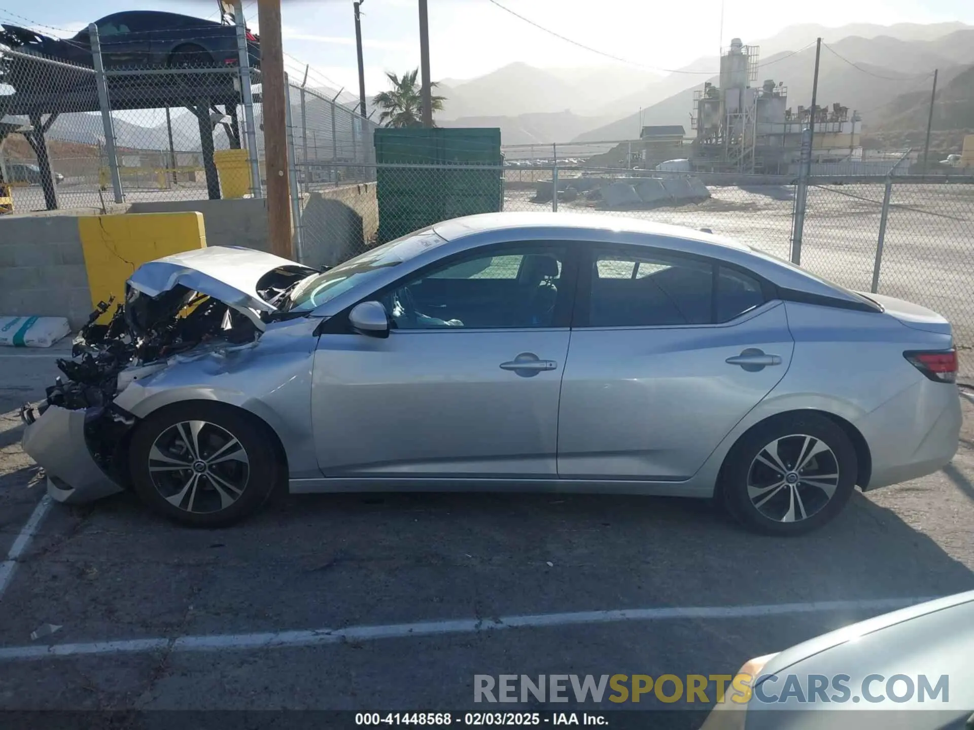 13 Photograph of a damaged car 3N1AB8CV7MY255683 NISSAN SENTRA 2021