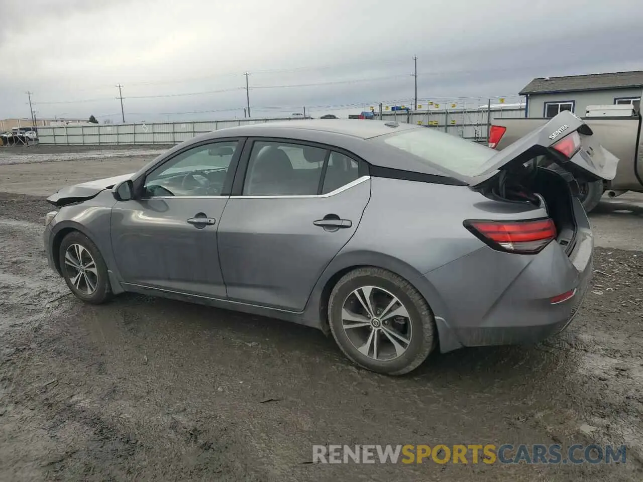 2 Photograph of a damaged car 3N1AB8CV7MY260897 NISSAN SENTRA 2021