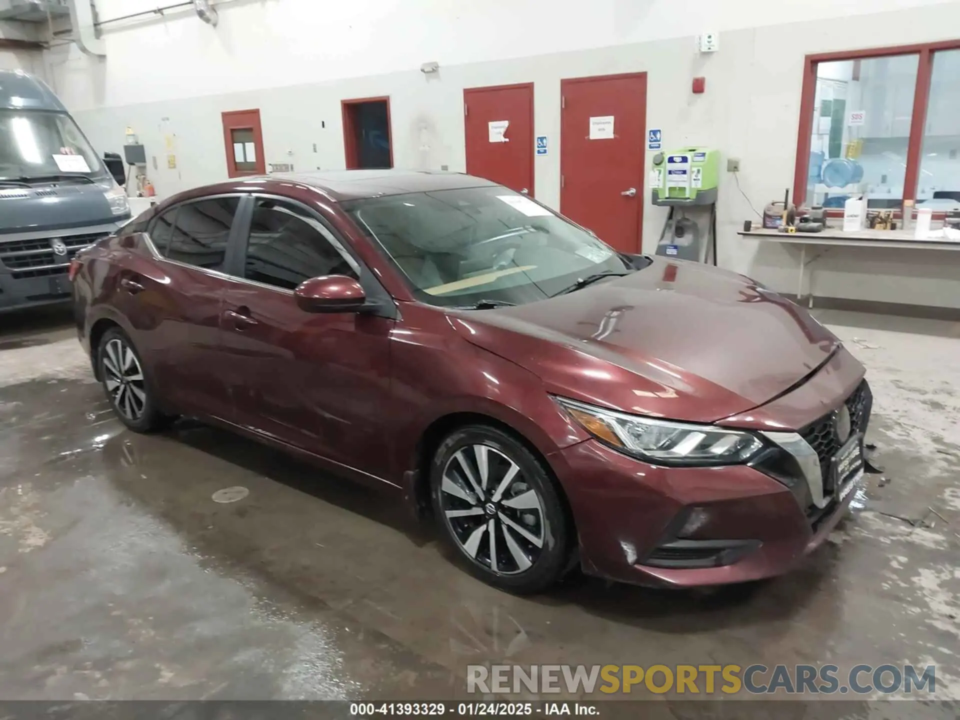1 Photograph of a damaged car 3N1AB8CV7MY269423 NISSAN SENTRA 2021