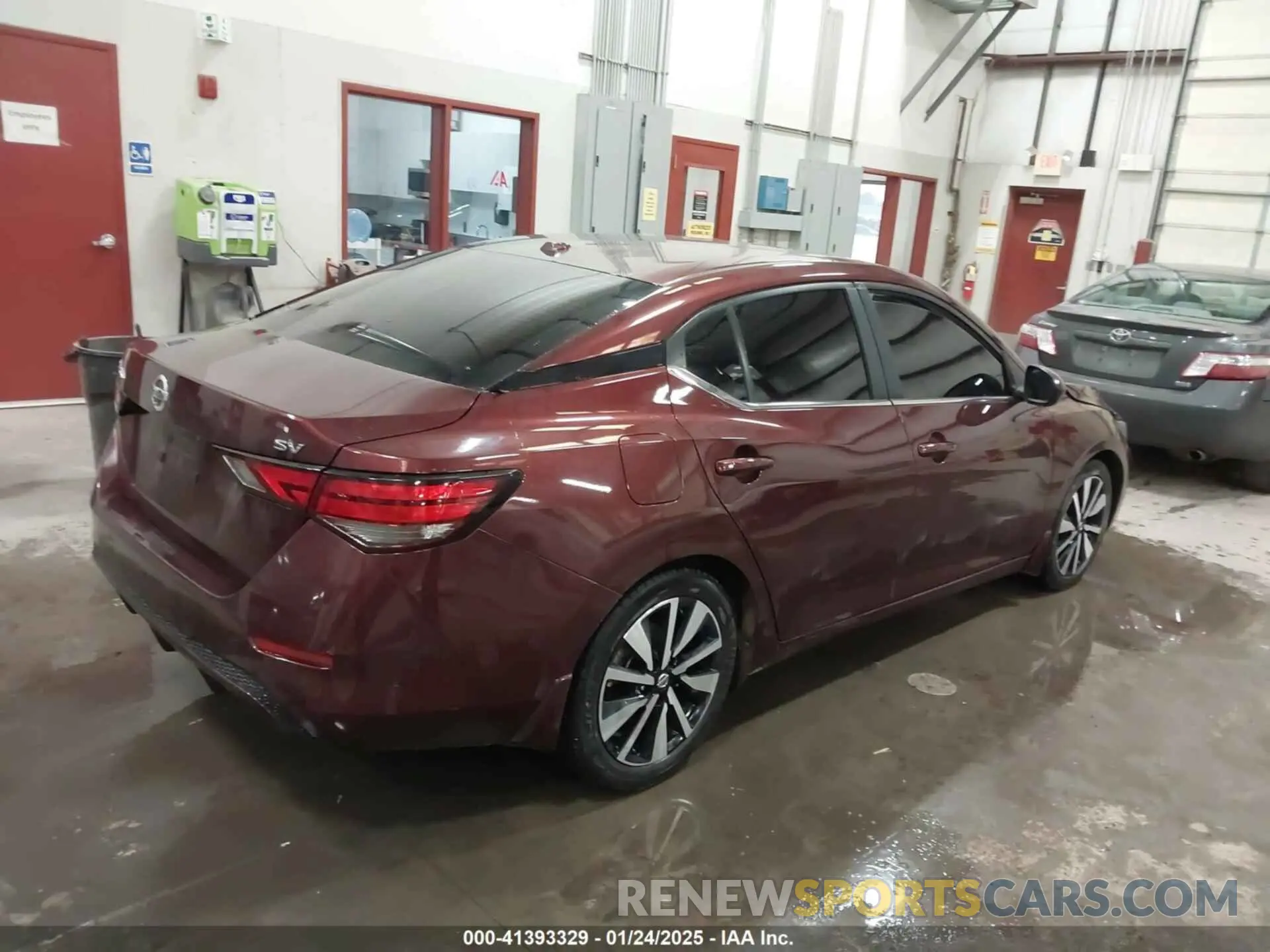 4 Photograph of a damaged car 3N1AB8CV7MY269423 NISSAN SENTRA 2021