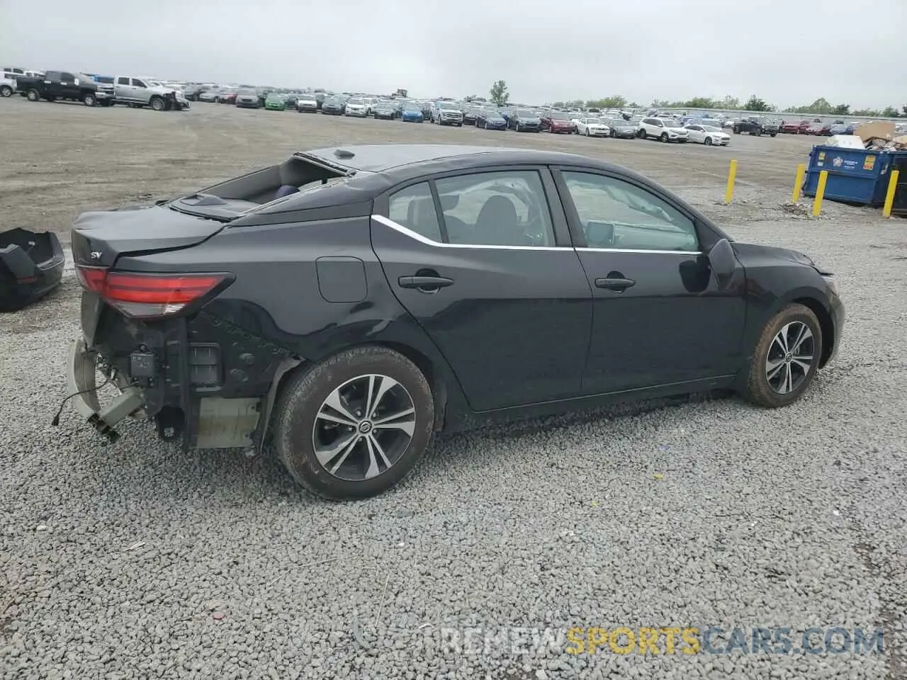 3 Photograph of a damaged car 3N1AB8CV7MY275089 NISSAN SENTRA 2021