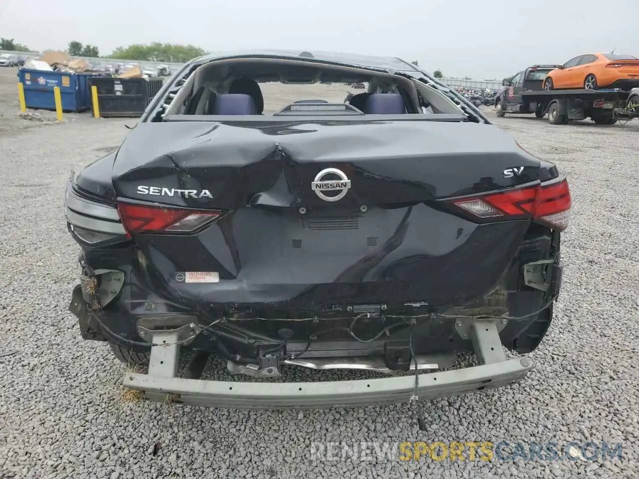 6 Photograph of a damaged car 3N1AB8CV7MY275089 NISSAN SENTRA 2021