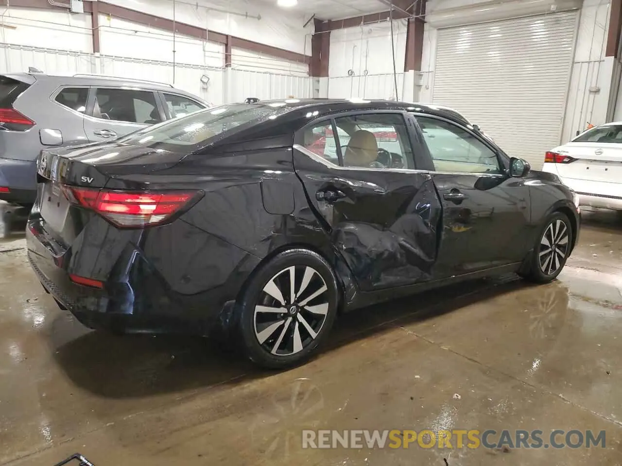 3 Photograph of a damaged car 3N1AB8CV7MY277571 NISSAN SENTRA 2021