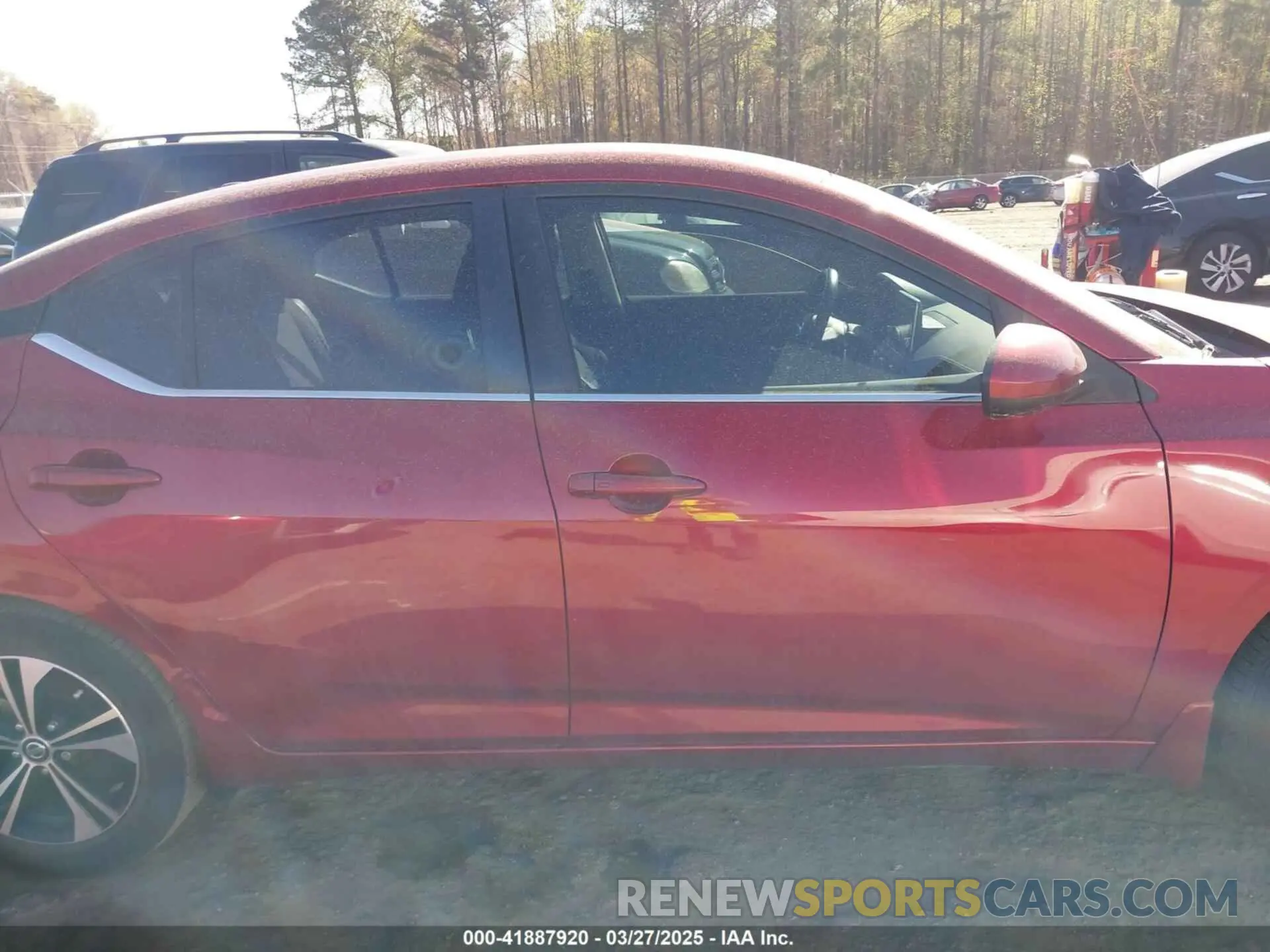 14 Photograph of a damaged car 3N1AB8CV7MY280194 NISSAN SENTRA 2021