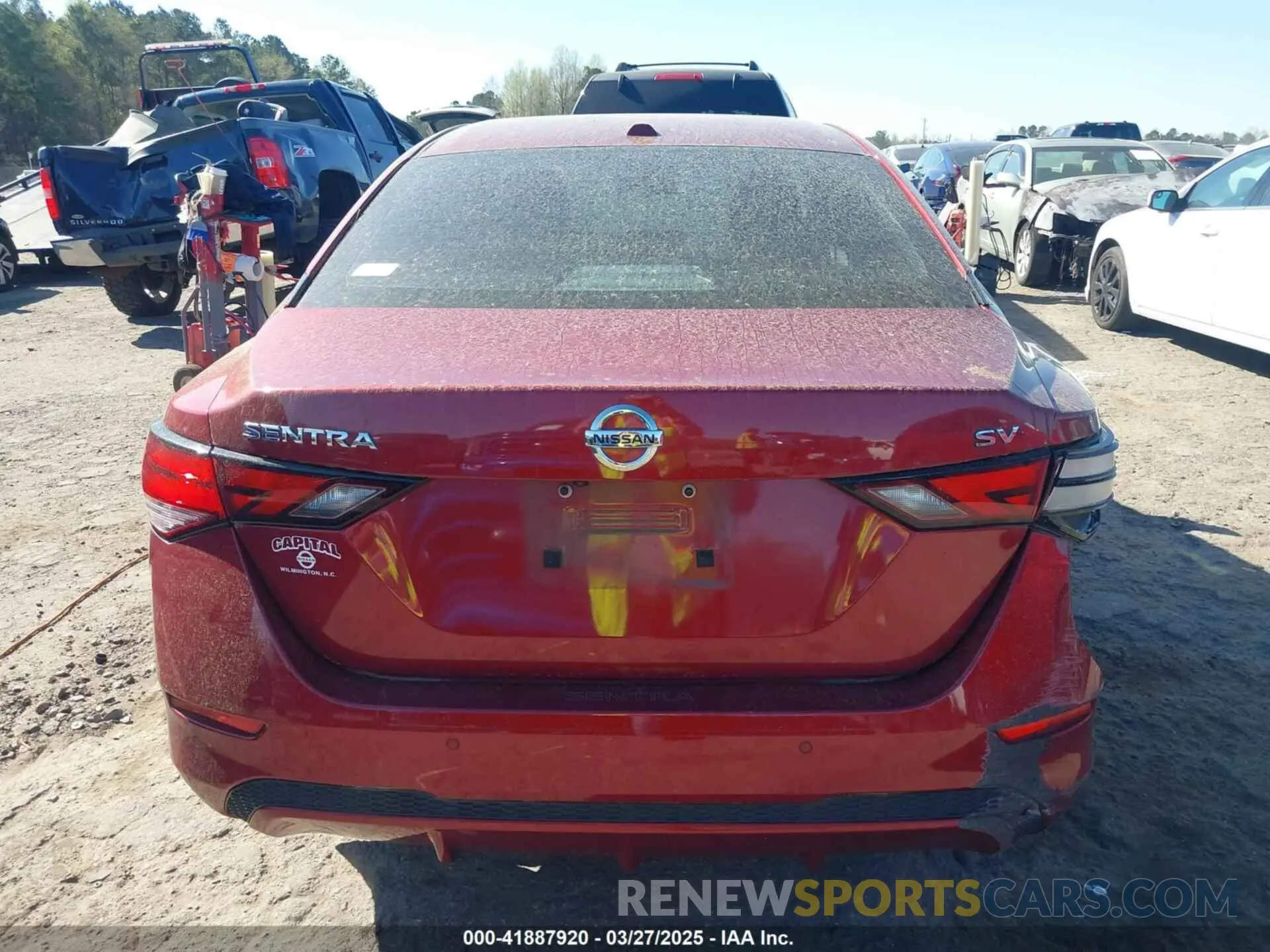 17 Photograph of a damaged car 3N1AB8CV7MY280194 NISSAN SENTRA 2021