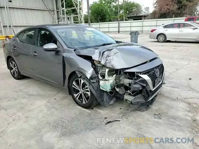 13 Photograph of a damaged car 3N1AB8CV7MY303151 NISSAN SENTRA 2021