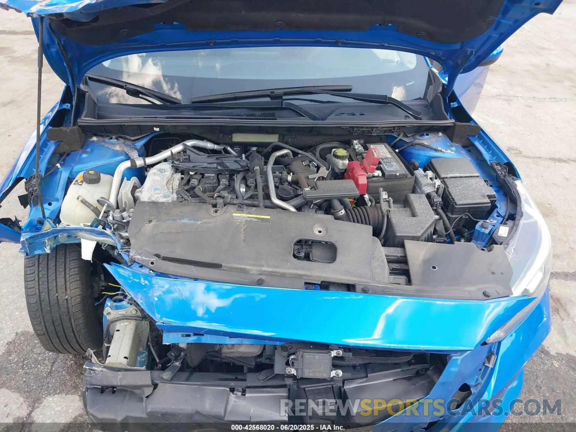 10 Photograph of a damaged car 3N1AB8CV7MY307510 NISSAN SENTRA 2021