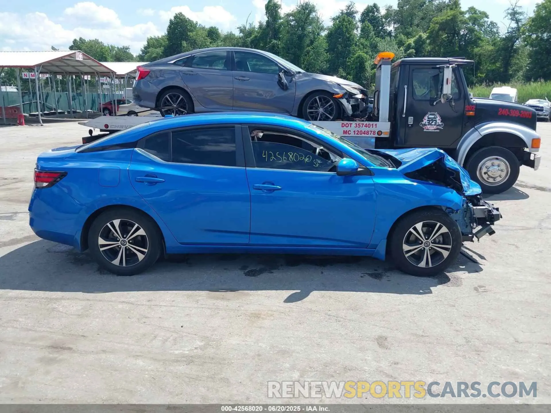 12 Photograph of a damaged car 3N1AB8CV7MY307510 NISSAN SENTRA 2021