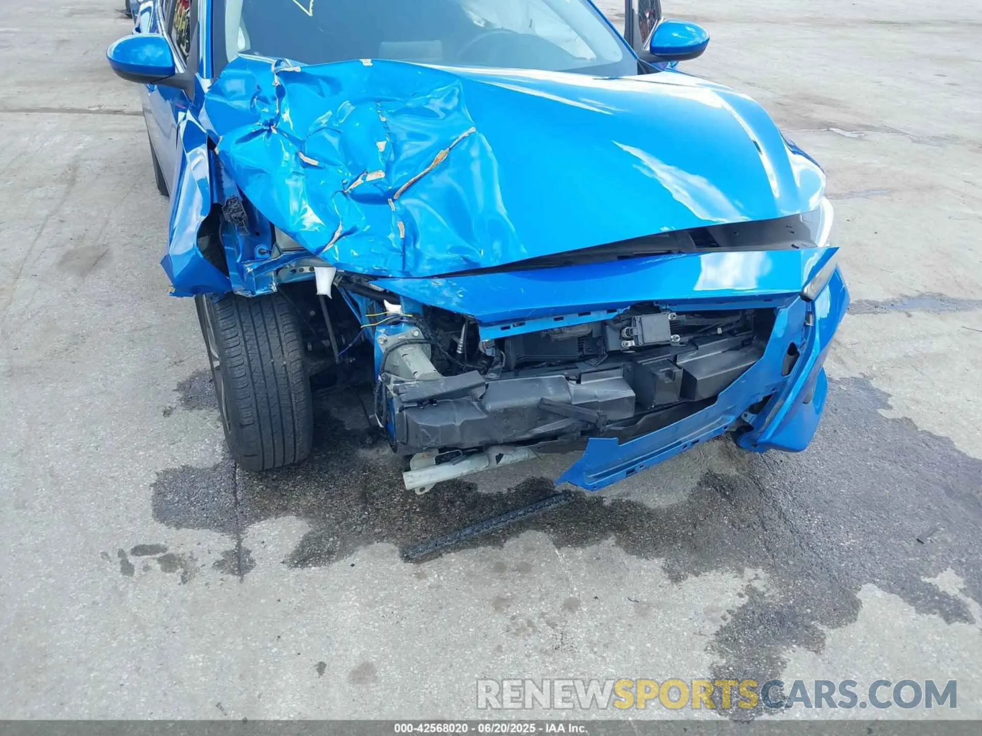 6 Photograph of a damaged car 3N1AB8CV7MY307510 NISSAN SENTRA 2021