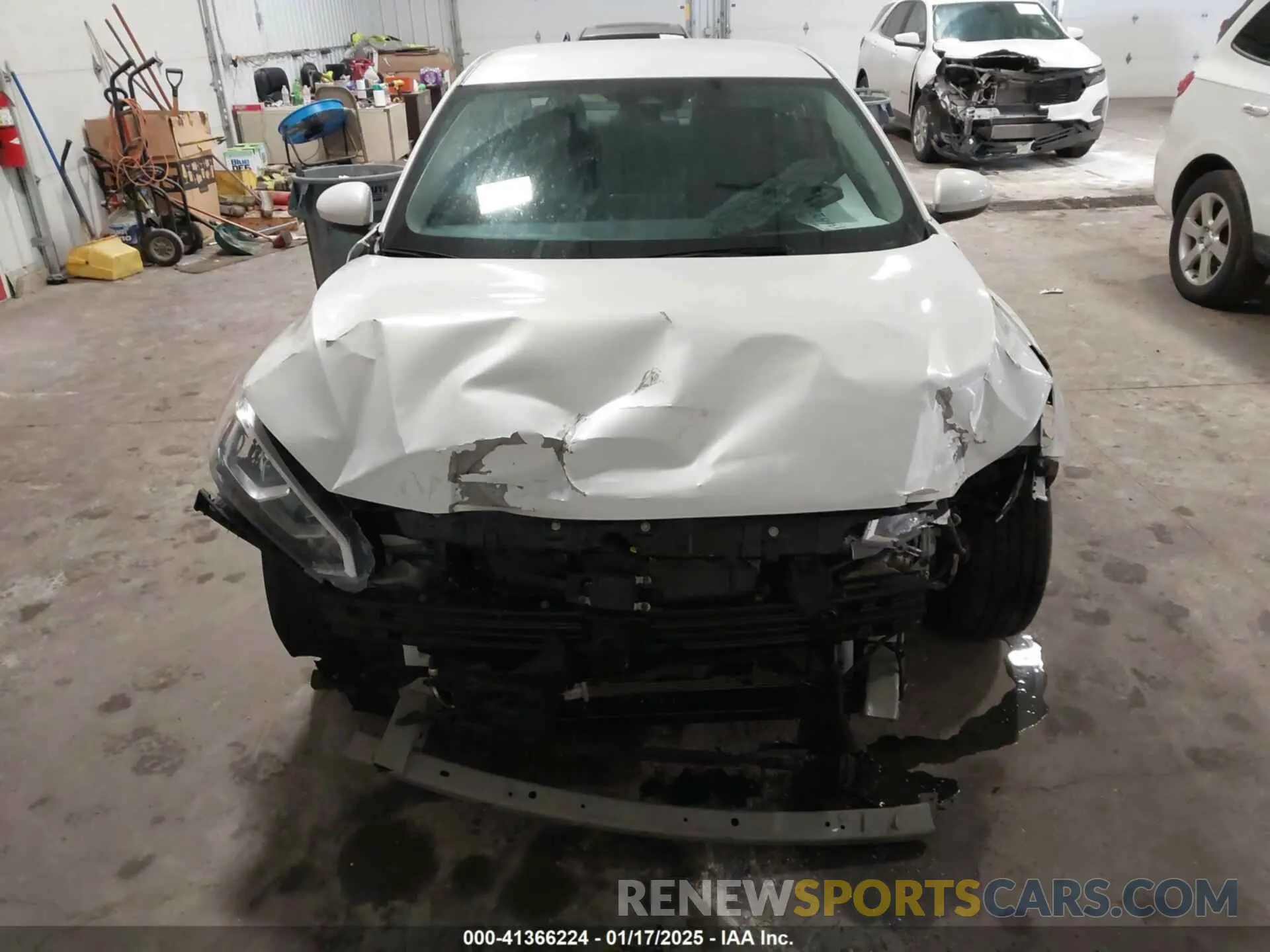 12 Photograph of a damaged car 3N1AB8CV8MY207495 NISSAN SENTRA 2021